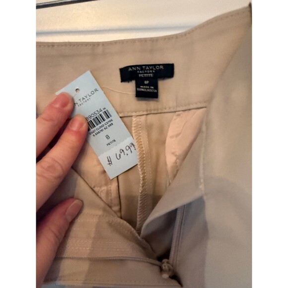 NWT 2 pair of Ann Taylor Factory Crop Dress Pants - Picture 7 of 9